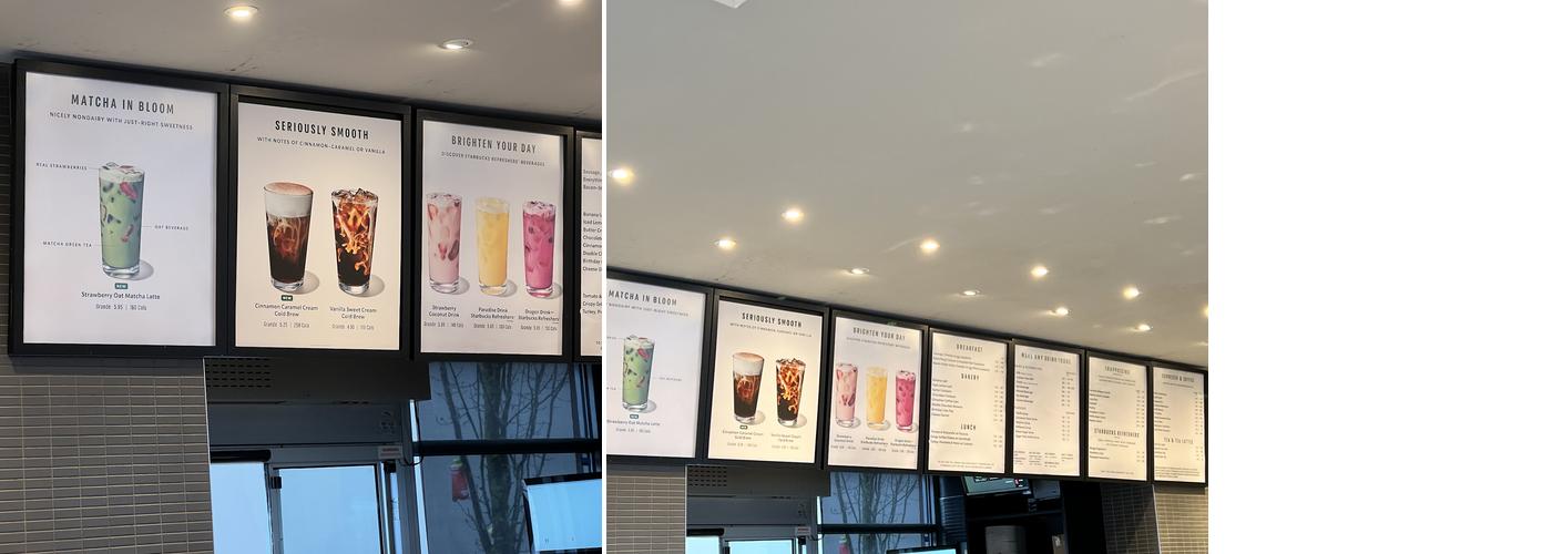 Starbucks Menu