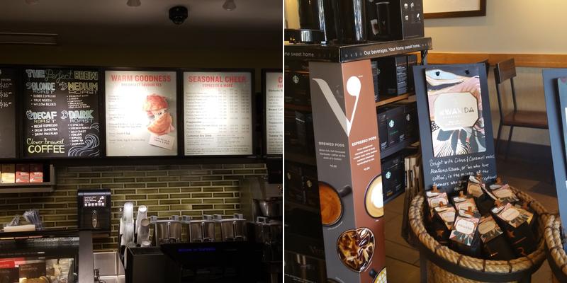Starbucks Menu