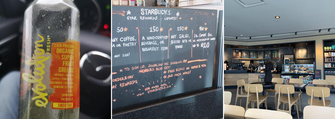 Starbucks Menu