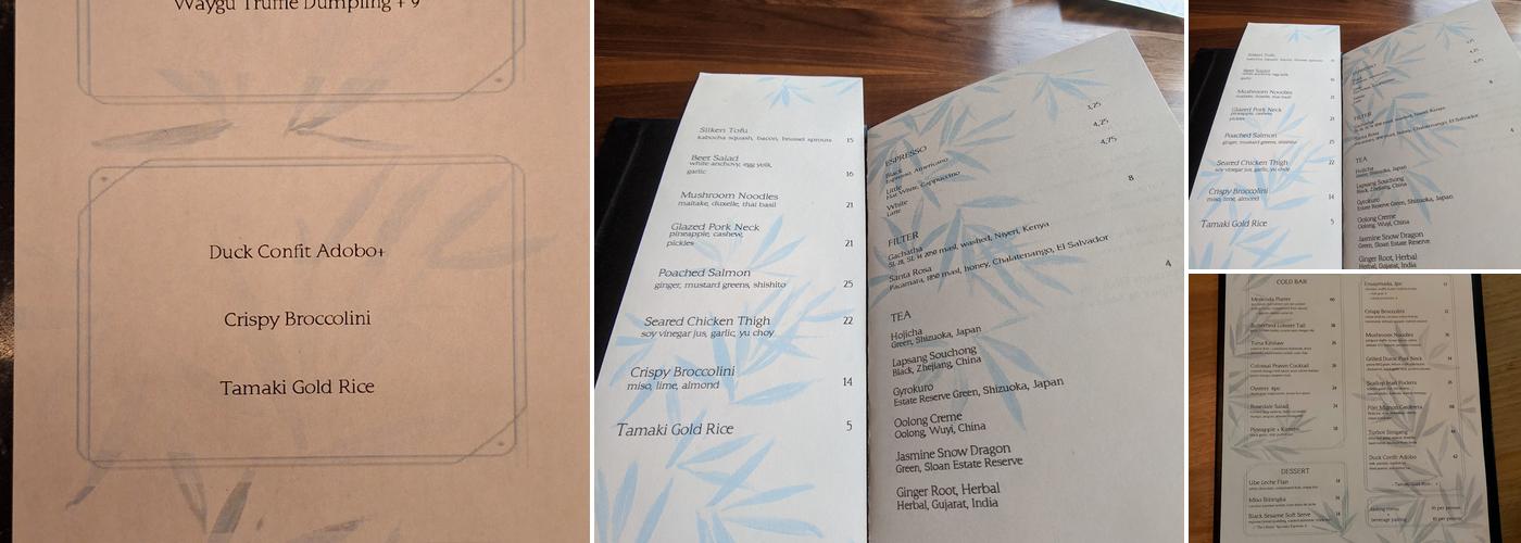 Mineral Menu