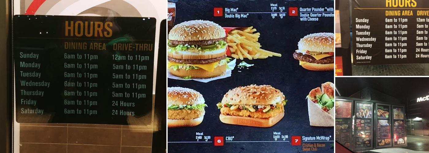 McDonald's Menu