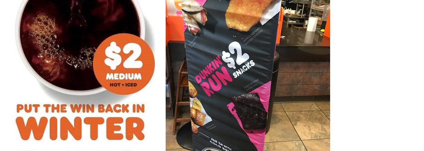 Dunkin' Menu