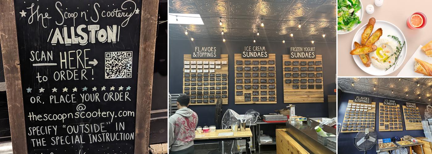 The Scoop N Scootery Menu