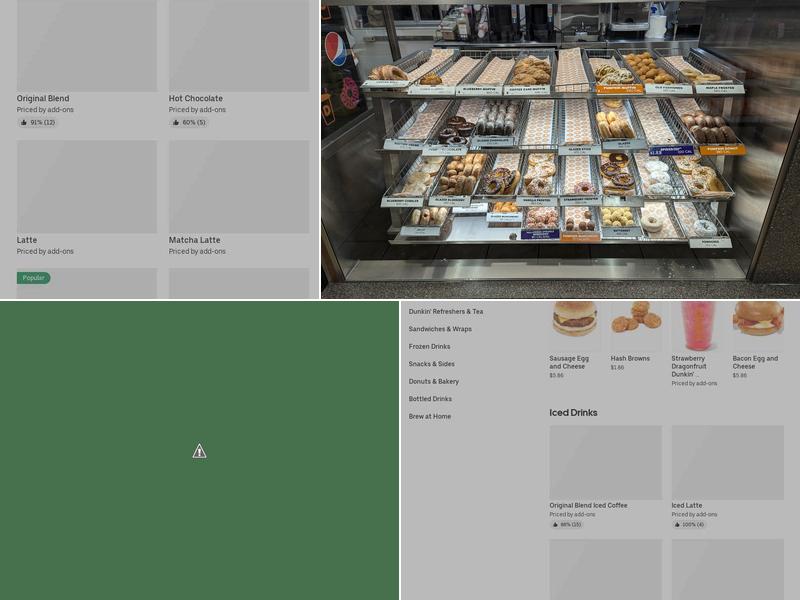 Dunkin' Menu