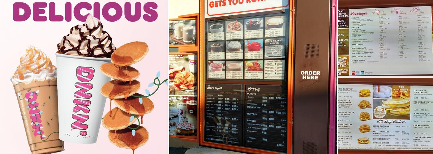 Dunkin' Menu