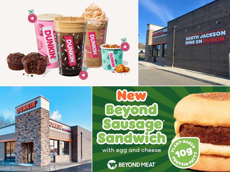 Dunkin' 101 N Bailey Rd, North Jackson