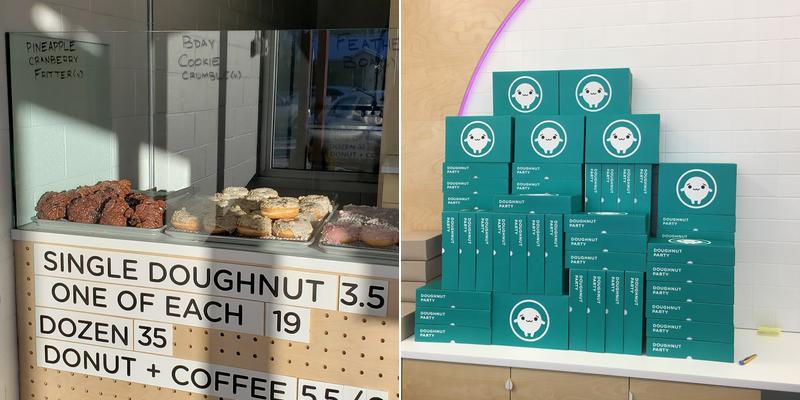 Doughnut Party Ritchie Menu