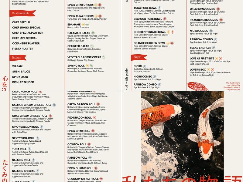 Sushiboi Menu