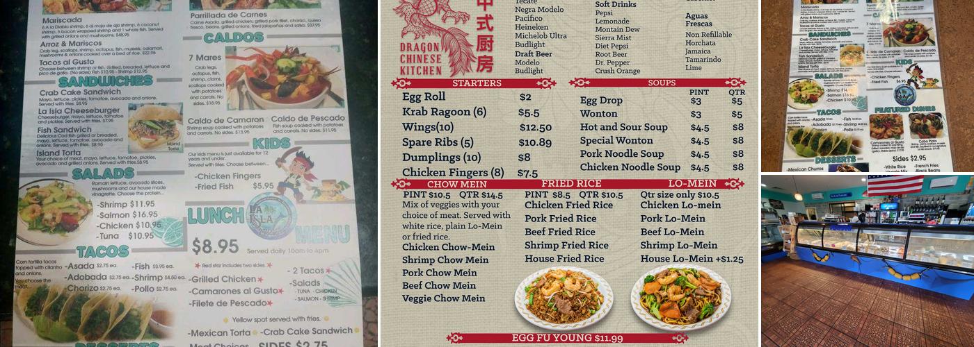 Dragon Chinese Kitchen Menu