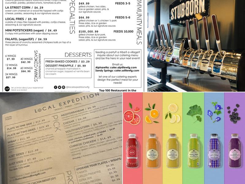 Local Expedition Wood Fired Grill Menu