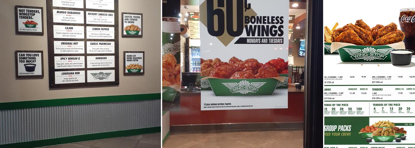 Wingstop Menu