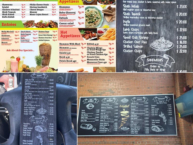 Schnitzel Express Menu