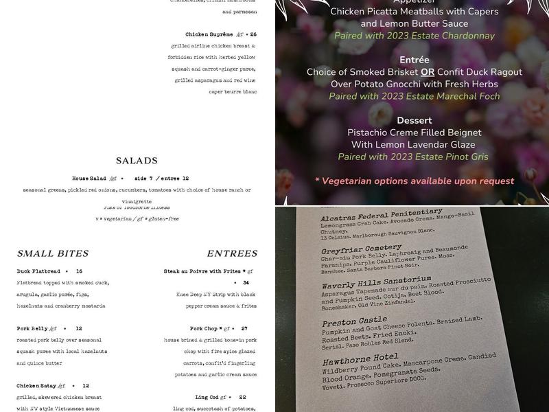 Pazzo Menu