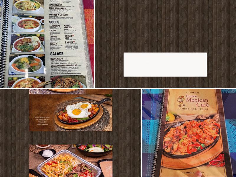 Harbor Mexican Cafe Menu