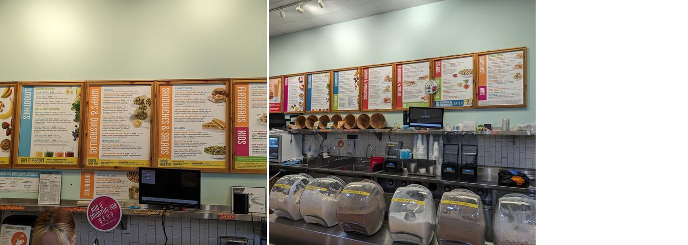 Tropical Smoothie Cafe Menu