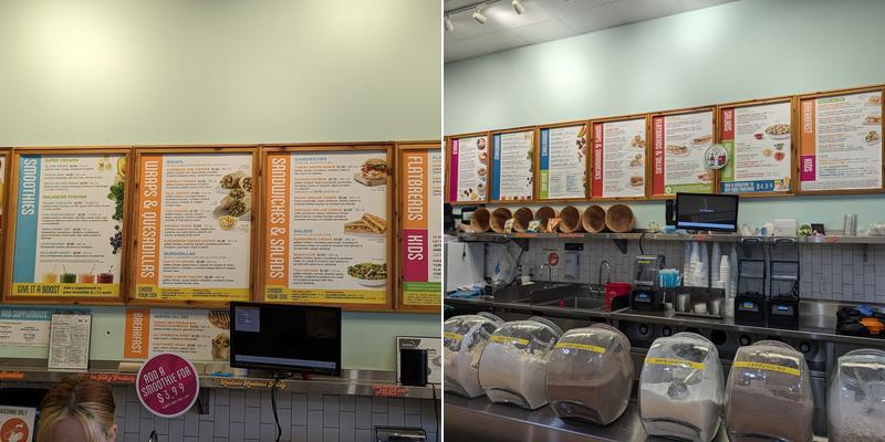 Tropical Smoothie Cafe Menu