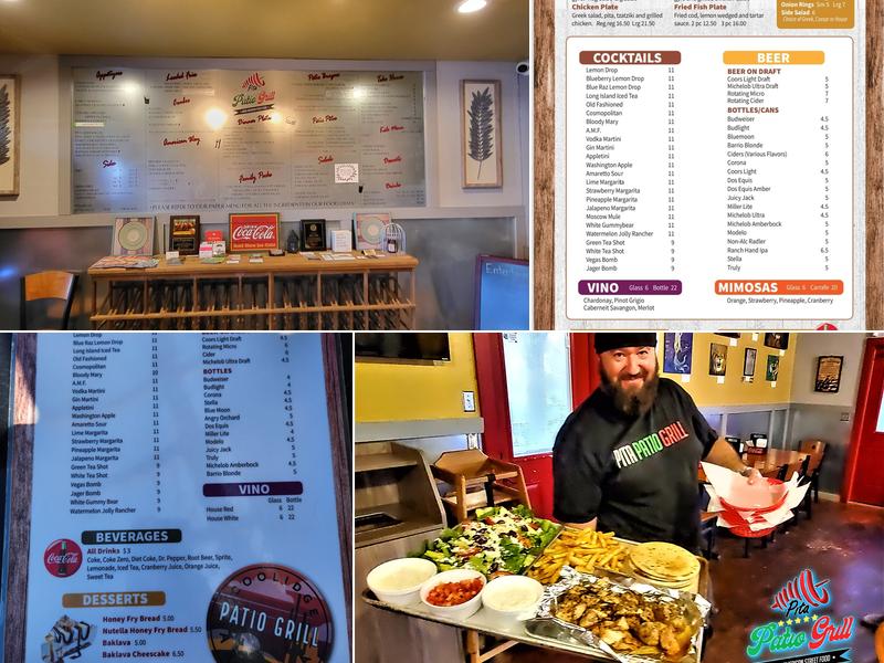 Coolidge Patio Grill (Pita Patio) Menu