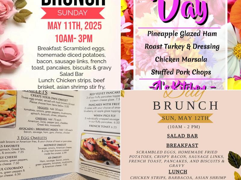 A's Kitchen Menu