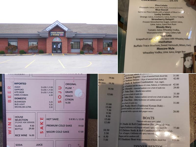 You Korean & Japanese Sushi Bar Menu