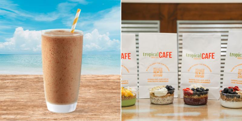 Tropical Smoothie Cafe Menu