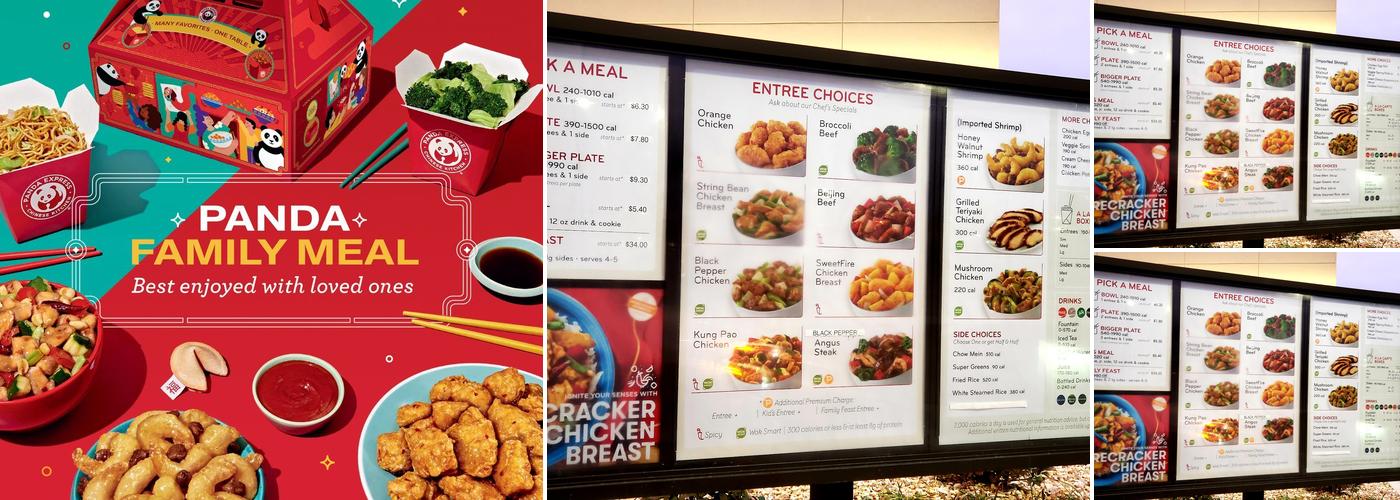 Panda Express Menu