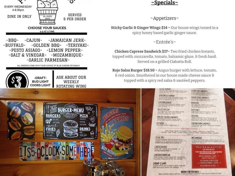 Localz Burger & Cocktails Menu