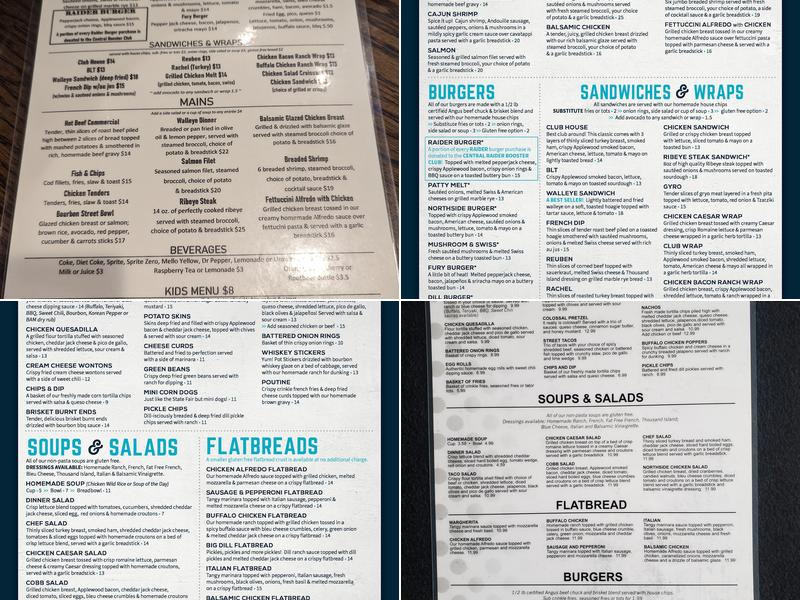 Northside Grill Menu