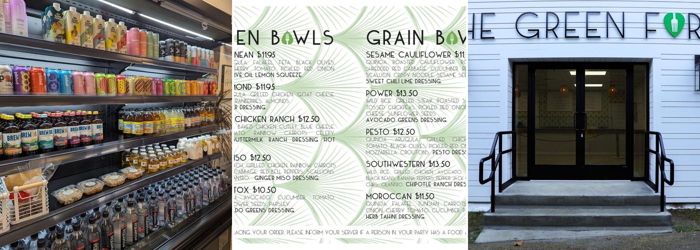 The Green Fork Menu