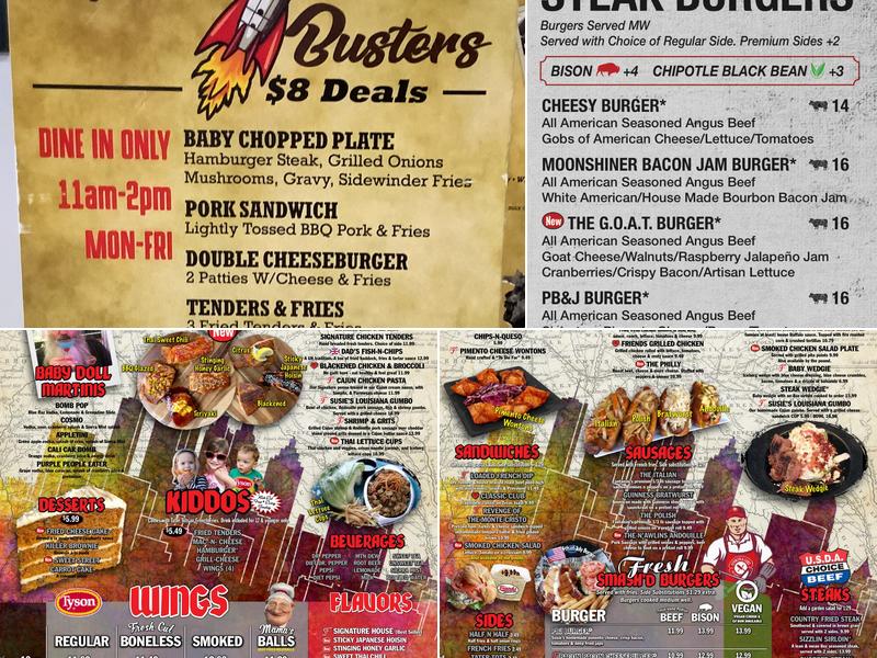 FRIENDS JEFFERSON GRILL Menu