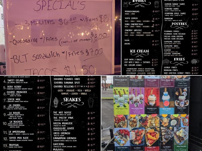 Don Bigote Menu