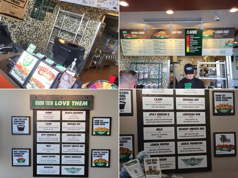 Wingstop Menu