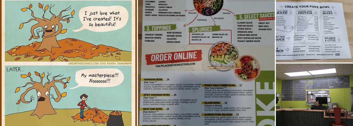 That Place in the West End Menu