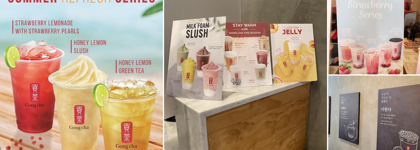 Gong Cha Menu