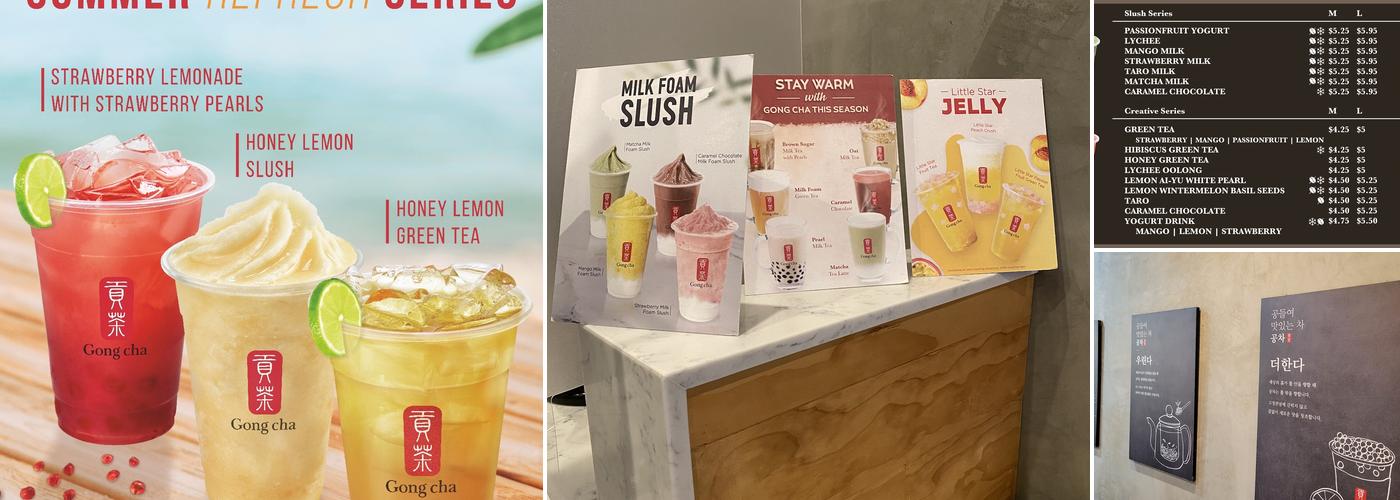 Gong Cha Menu