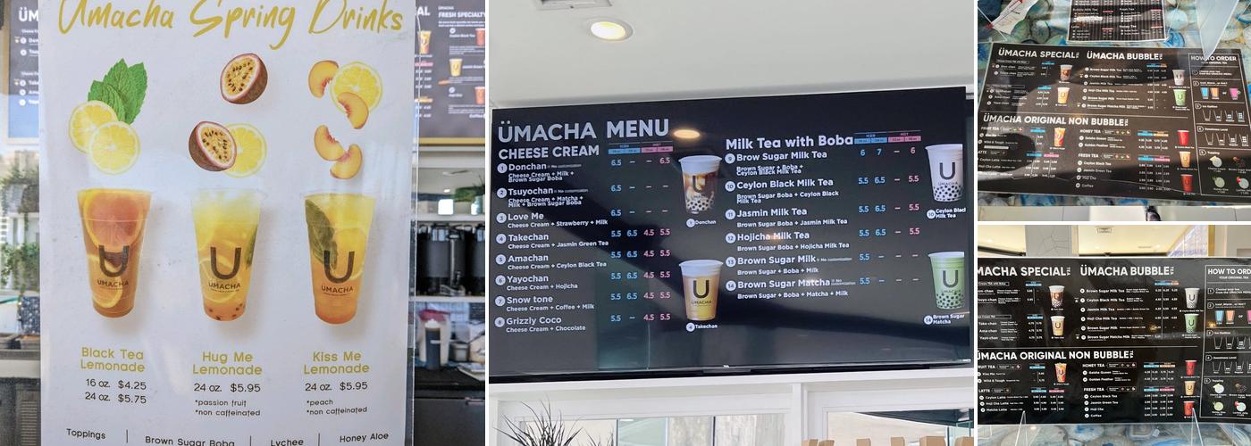 Ümacha Menu