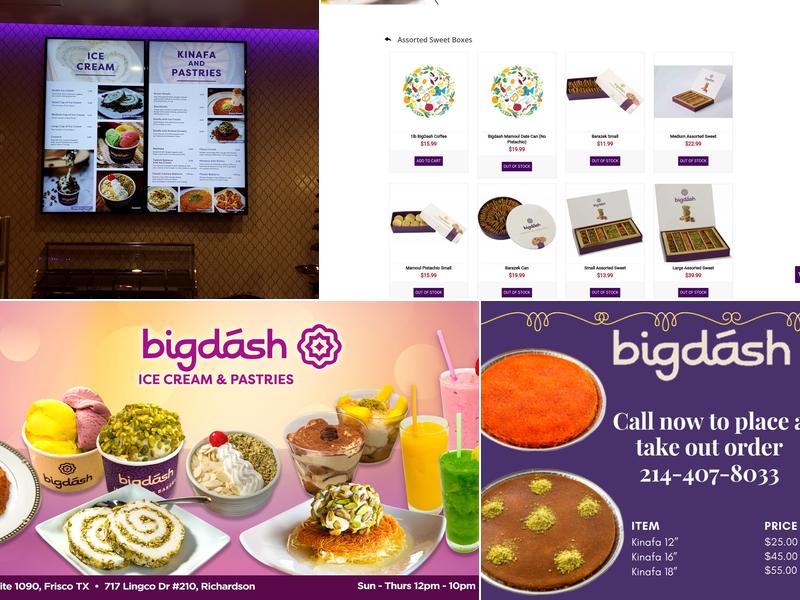 Bigdash Menu
