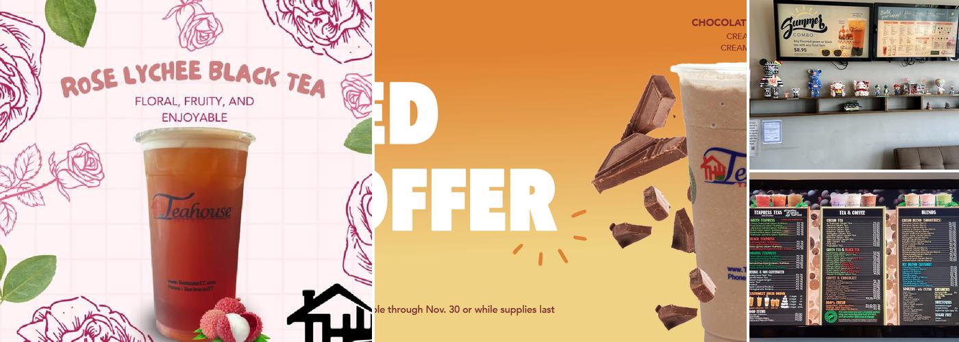 The Teahouse Tapioca and Tea Menu