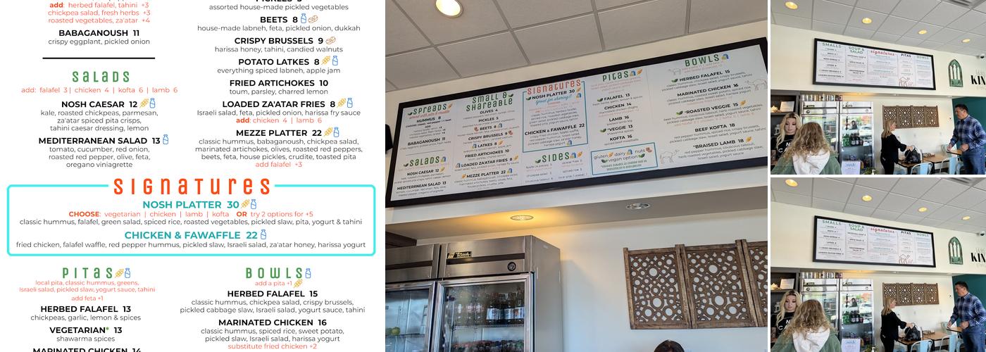 Nosh Menu