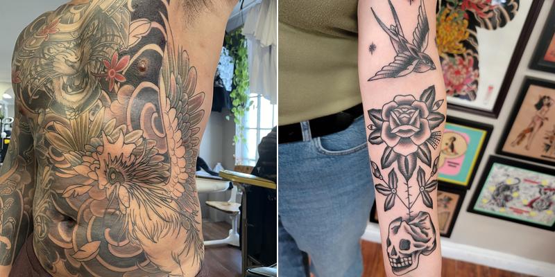 Floating House Tattoo