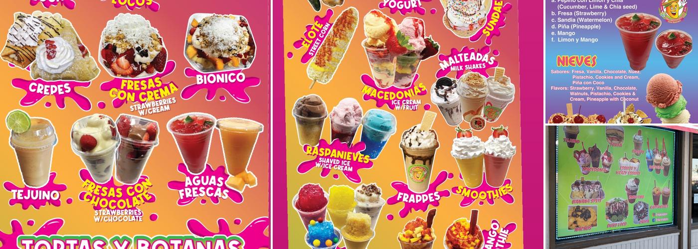 Erikas Kreation Bionicos Menu