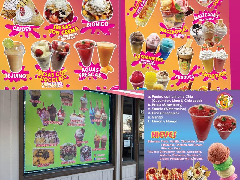 Erikas Kreation Bionicos Menu