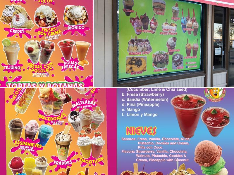 Erikas Kreation Bionicos Menu