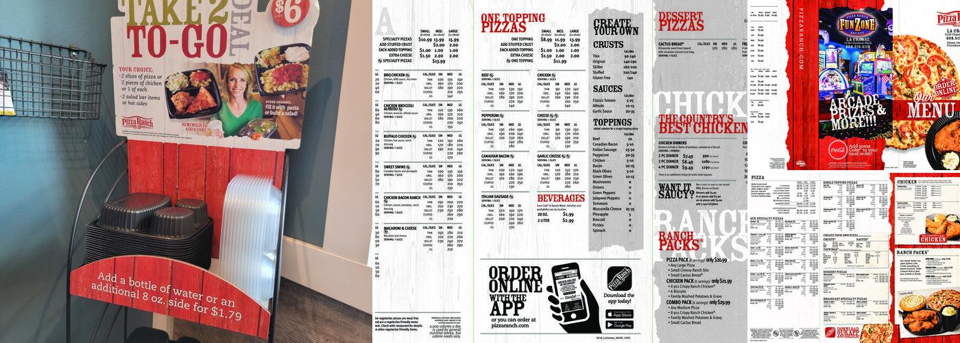 Pizza Ranch Menu
