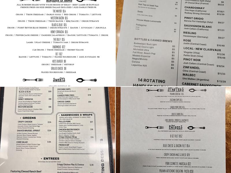 Norm’s Menu