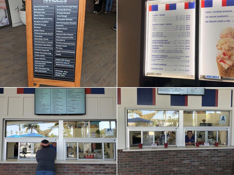 Handel’s Homemade Ice Cream Menu