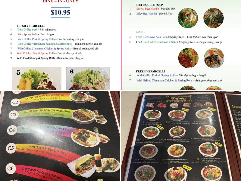 Quán Ngon Restaurant - 1769 Hamilton St Menu