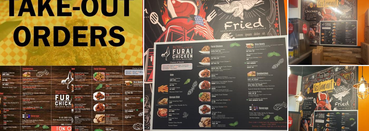 Furai Chicken Northridge Menu