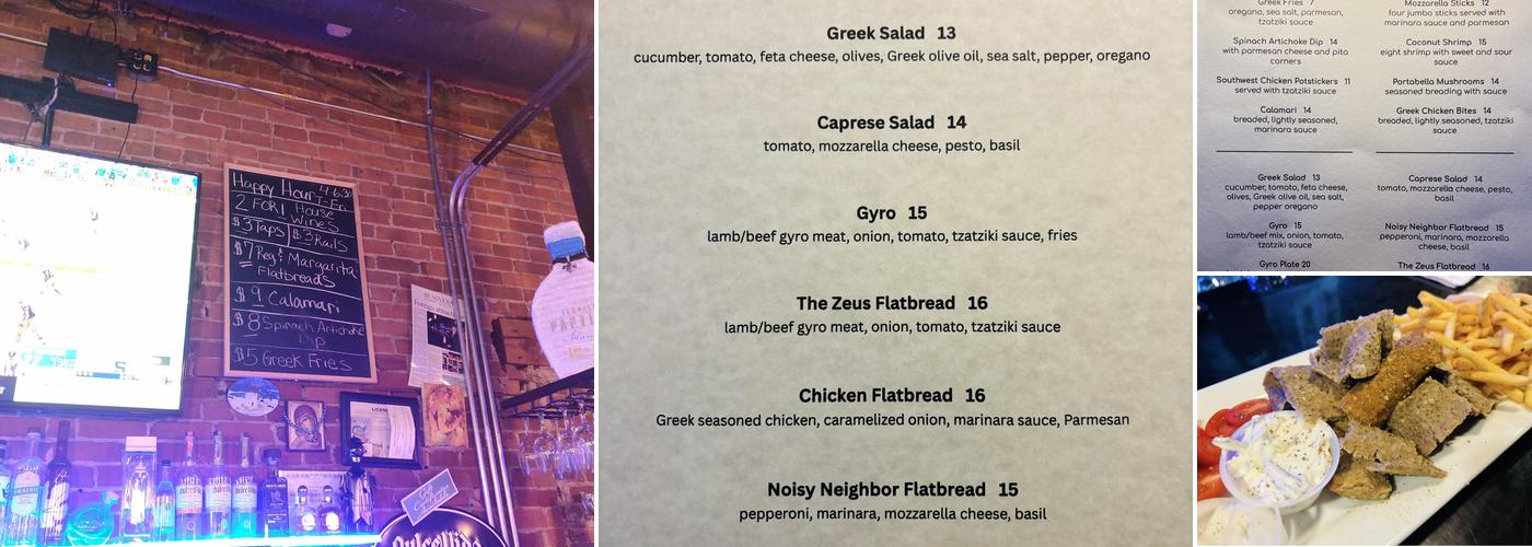 Christos Taverna Menu