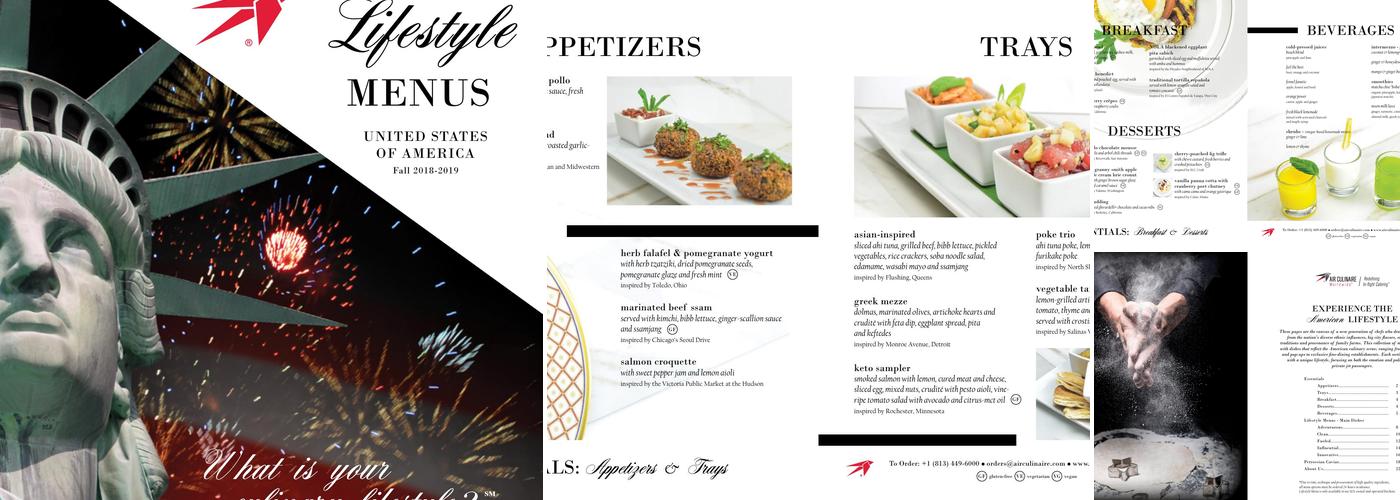 Air Culinaire Worldwide - Inflight Catering Denver Menu