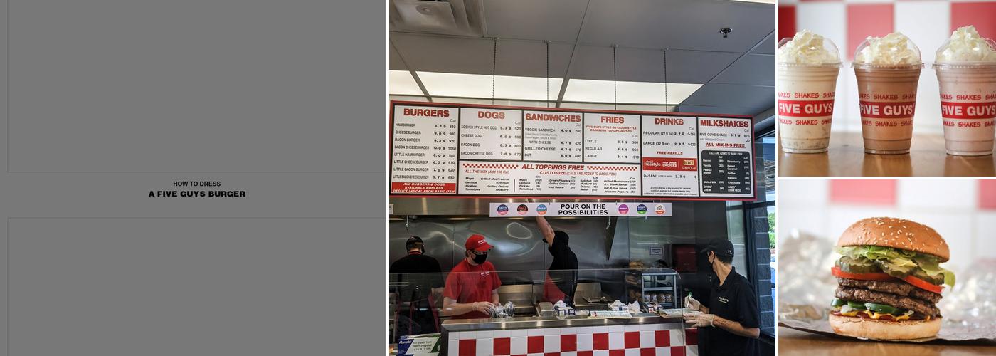 Five Guys Menu